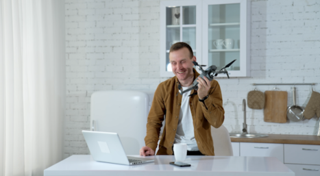 Security drone in the home?